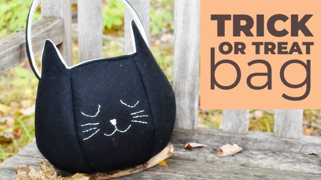 trick or treat sewing bag