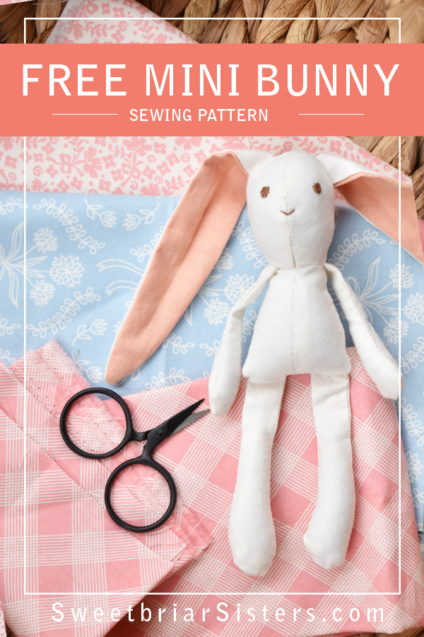 mini bunny sewing pattern free