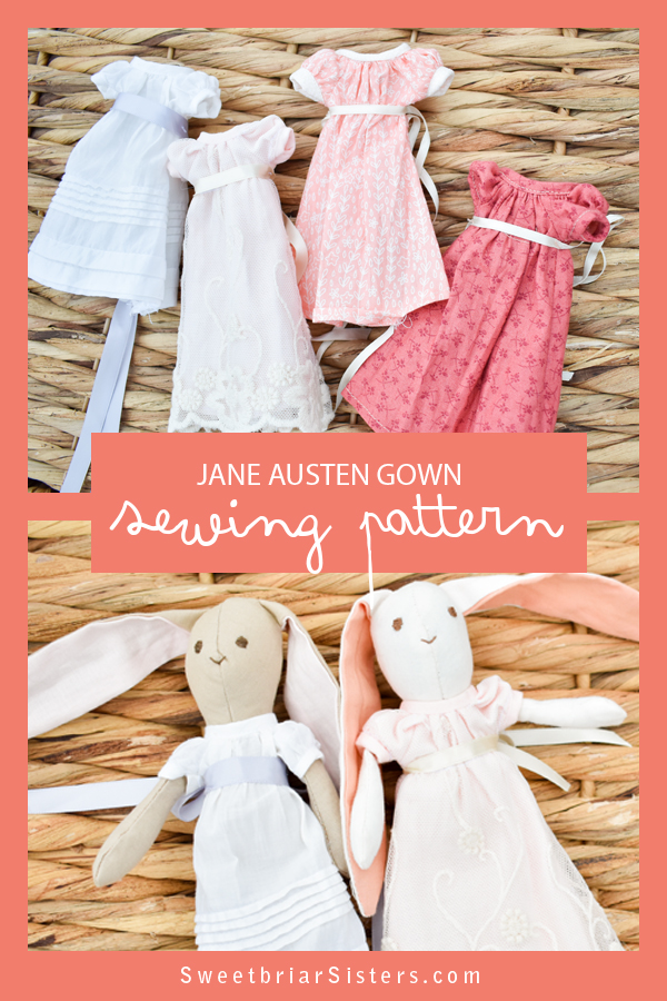 Mini Bunny Doll - Free Sewing Pattern · Sweetbriar Sisters